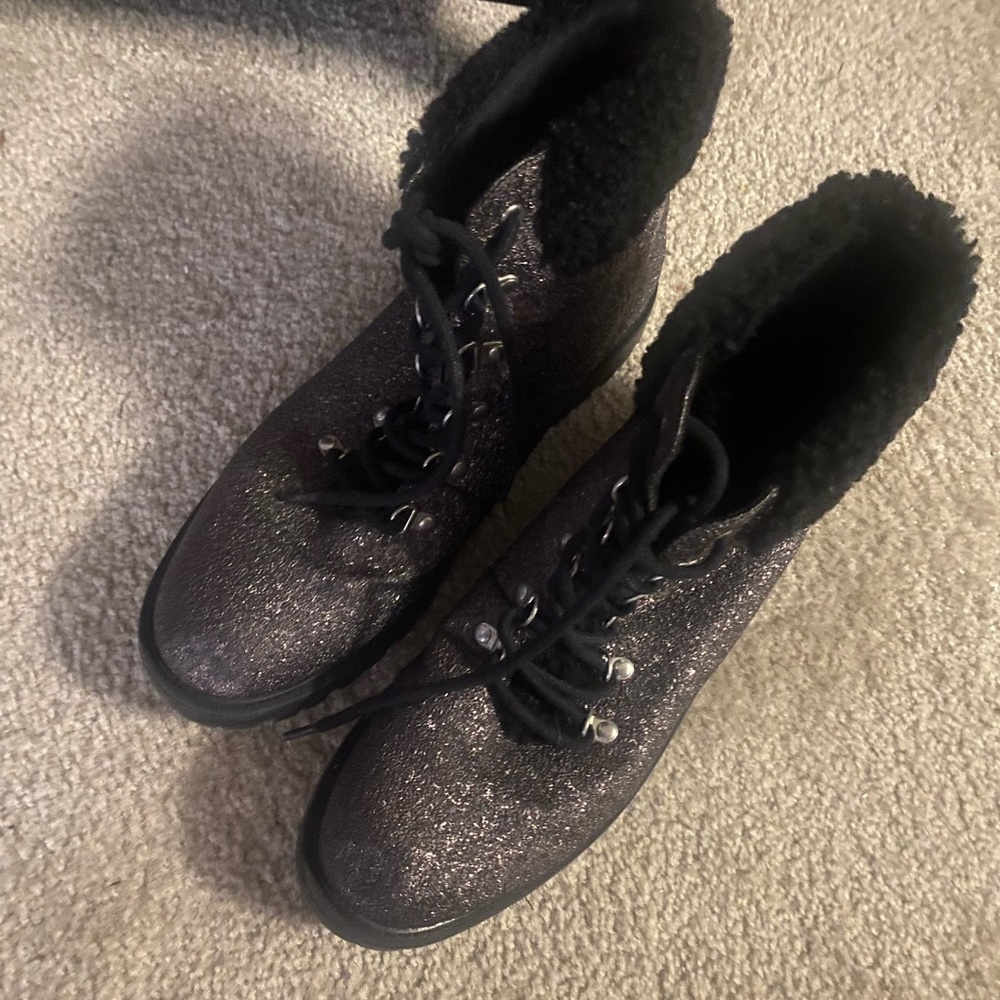 Glitter Boots black size 11